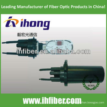 3 In - 3 Out Dome / Vertical Fiber Optic Splice Closure